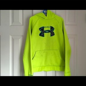SWIM embroidered Youth Under Armor Hoodie